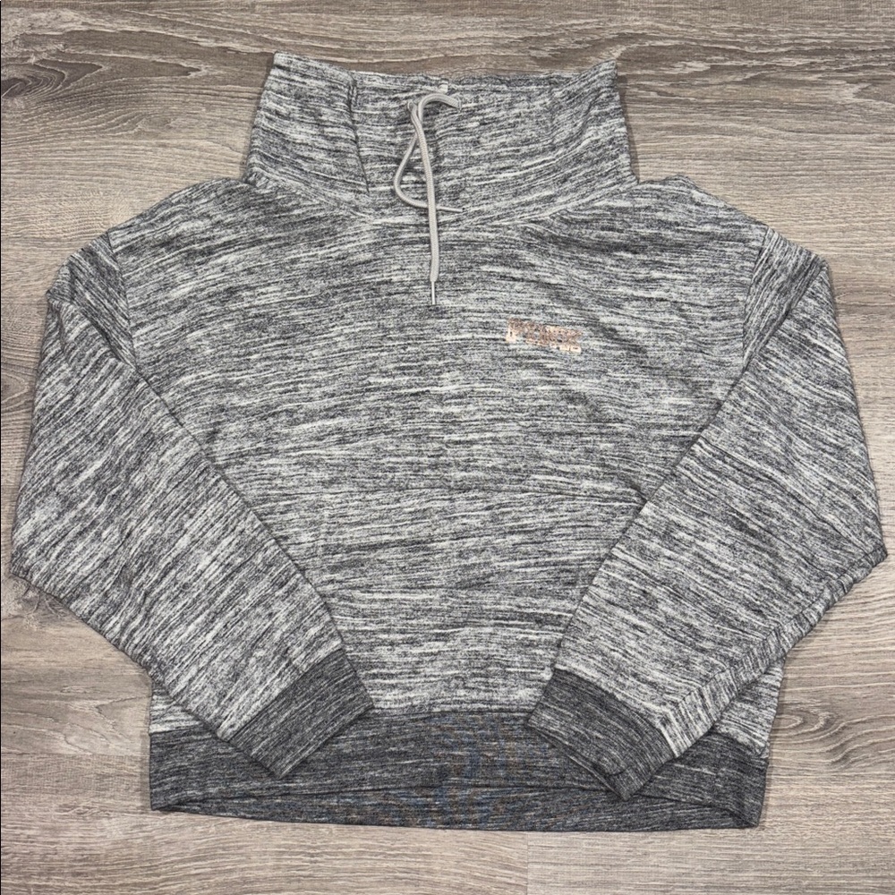 PINK Victoria's Secret Heather Gray Pullover - Size L
